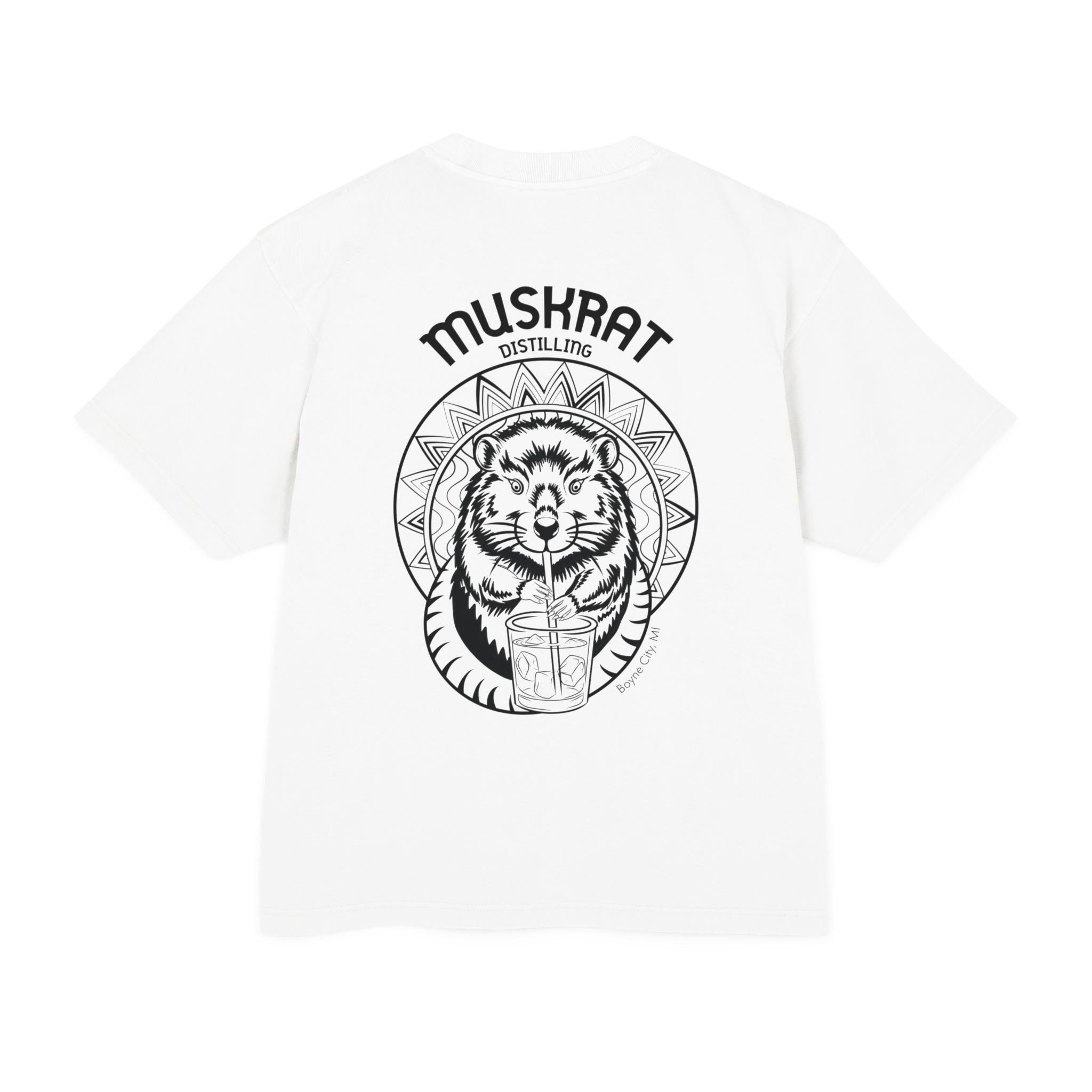 T-Shirt — Muskrat Distilling Vintage Tiger Logo Tee