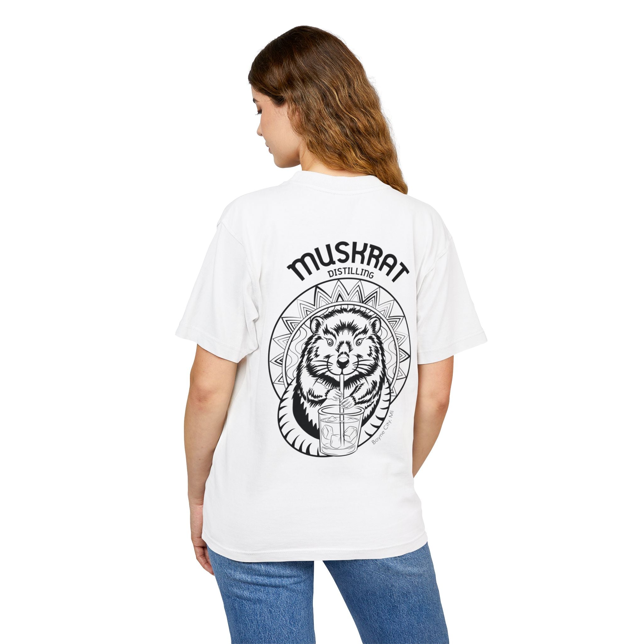 T-Shirt — Muskrat Distilling Vintage Tiger Logo Tee